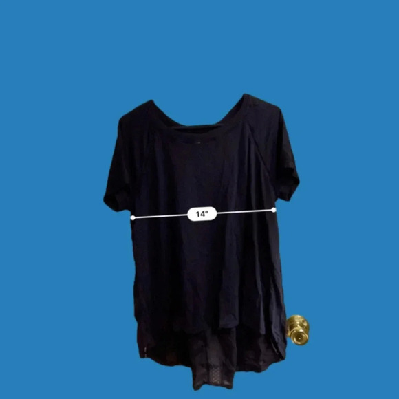 Petite Small Blue Top - Picture 6 of 7